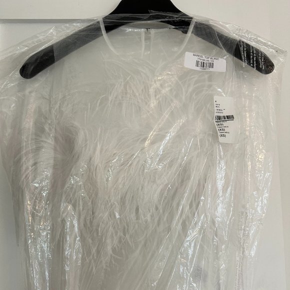 NWT - The Bar Marcel Top in Blanc - Picture 5 of 6